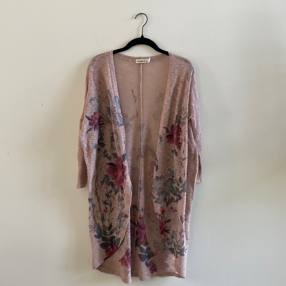 Ginger G Floral Kimino
